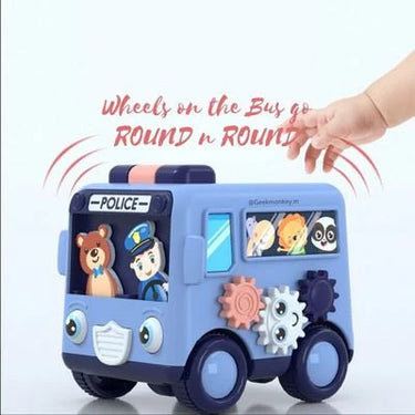 CUTE SCHOOL BUS - FRICTION TOY